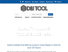 Tablet Screenshot of di-tool.com